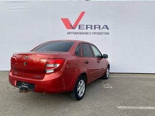 2013 Lada (ВАЗ) Granta I, красный, 420000 рублей, вид 5