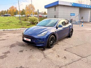 2022 Tesla Model Y Long Range Dual Motor I, синий, 3900000 рублей, вид 2