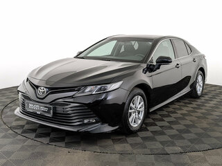 2019 Toyota Camry VIII (XV70), чёрный, 2600000 рублей, вид 1