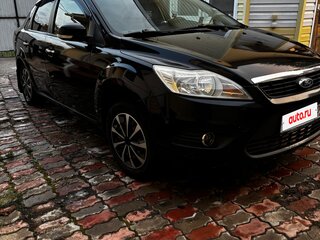 2009 Ford Focus II Рестайлинг, чёрный, 495000 рублей, вид 3