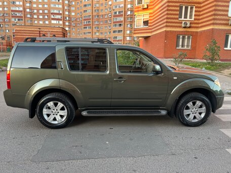 2005 Nissan Pathfinder III, зелёный, вид 5