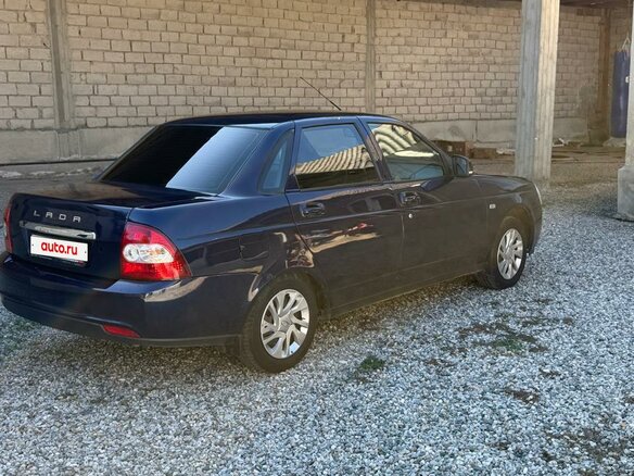 2013 Lada (ВАЗ) Priora I, синий, 380000 рублей - вид 4