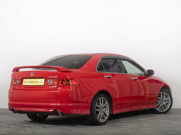 2007 Honda Accord VII Рестайлинг, красный, 949000 рублей - вид 5