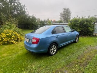 2014 Skoda Rapid I, синий, 850000 рублей, вид 2