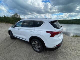 2021 Hyundai Santa Fe IV Рестайлинг, белый, 3289000 рублей, вид 3