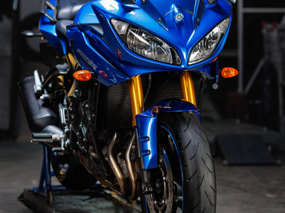 2011 Yamaha FZ8, синий