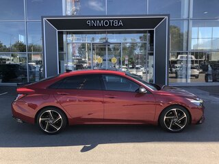 2021 Hyundai Elantra N Line VII (CN7), красный, 2349000 рублей, вид 4
