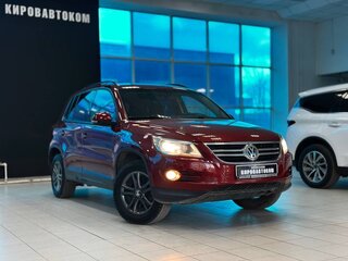 2010 Volkswagen Tiguan I, красный, 1099000 рублей, вид 1