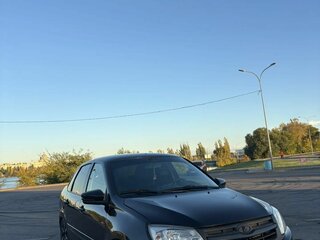2013 Lada (ВАЗ) Granta I, чёрный, 430000 рублей, вид 2