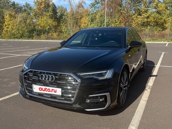 2023 Audi A6 45 TFSI Long V (C8) Рестайлинг, чёрный - вид 5