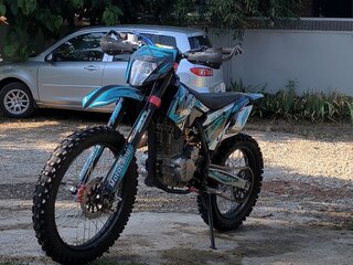 2022 Motoland CRF250 Enduro, синий, 95000 рублей, вид 2