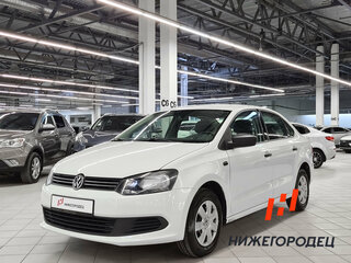 2014 Volkswagen Polo V, белый, 749000 рублей, вид 1