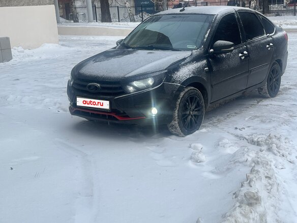2019 Lada (ВАЗ) Granta I Рестайлинг, чёрный, 825000 рублей - вид 25