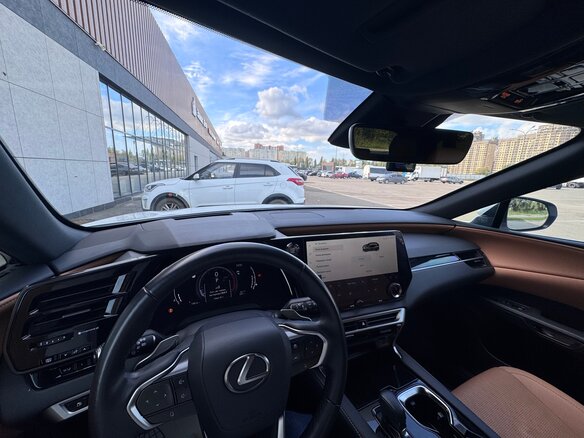 2023 Lexus RX 350 V, белый, 8400000 рублей - вид 9