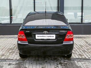 2005 Toyota Corolla IX (E120, E130) Рестайлинг, чёрный, 479000 рублей, вид 4