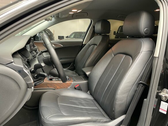 2016 Audi A6 IV (C7) Рестайлинг, чёрный - вид 7