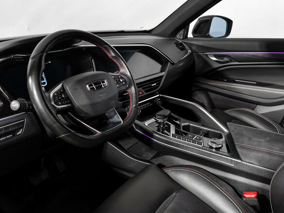 2023 Geely Tugella I Рестайлинг, чёрный - вид 8