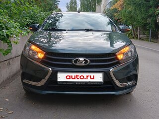 2017 Lada (ВАЗ) Vesta I, зелёный, 777000 рублей, вид 2