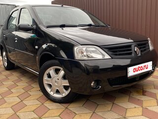 2009 Renault Logan I, чёрный, 690000 рублей, вид 1