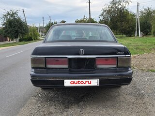 1990 Lincoln Continental VIII, чёрный, 300000 рублей, вид 3