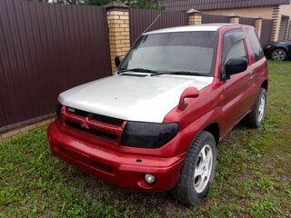 1999 Mitsubishi Pajero iO, красный, 250000 рублей, вид 1