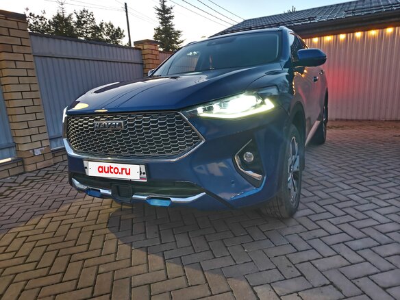 2020 Haval F7x I, синий - вид 10