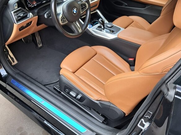 2022 BMW 4 серии 420i G22, G23, G26, чёрный, 5365000 рублей - вид 11