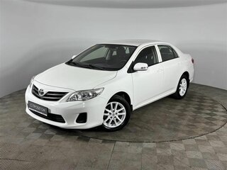 2012 Toyota Corolla X (E140, E150) Рестайлинг, белый, 999000 рублей, вид 1
