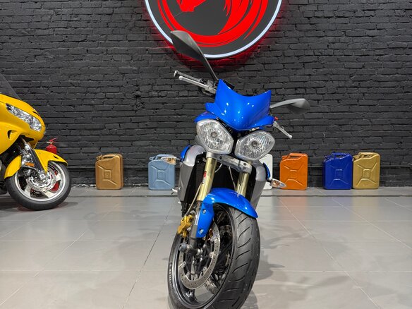 2015 Triumph Street Triple, синий, 545000 рублей - вид 9