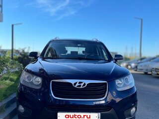 2011 Hyundai Santa Fe II Рестайлинг, синий, 1500000 рублей, вид 1