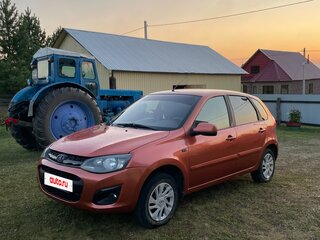 2013 Lada (ВАЗ) Kalina II, оранжевый, 345000 рублей, вид 1