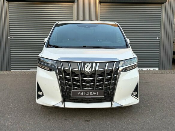 2021 Toyota Alphard III Рестайлинг, белый - вид 1