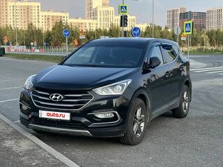 2016 Hyundai Santa Fe III Рестайлинг, чёрный, 2099000 рублей, вид 1