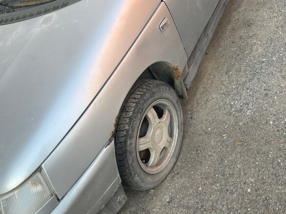 2002 Lada (ВАЗ) 2110, серебристый, 70000 рублей - вид 5