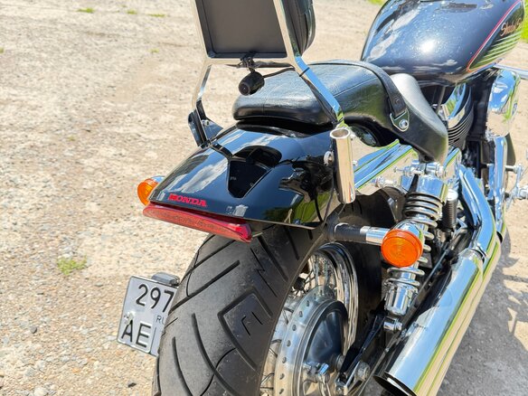 2001 Honda Shadow 750, чёрный, 530000 рублей - вид 17