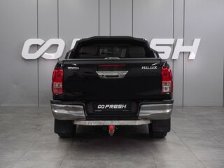 2017 Toyota Hilux VIII, чёрный, 3499000 рублей, вид 4