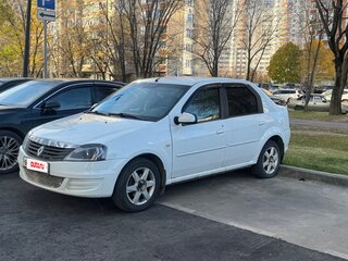 2014 Renault Logan I Рестайлинг, белый, 310000 рублей, вид 1