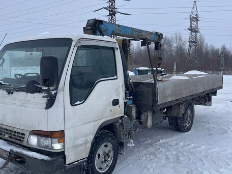 1998 Isuzu Elf (N-series), белый, 2650000 рублей, вид 3