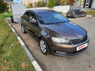 2019 Skoda Rapid I Рестайлинг, коричневый, 960000 рублей, вид 2