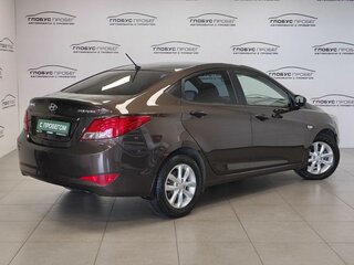2015 Hyundai Solaris I Рестайлинг, коричневый, 1120000 рублей, вид 2