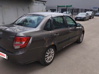 2016 Lada (ВАЗ) Granta I, коричневый, 305000 рублей, вид 4