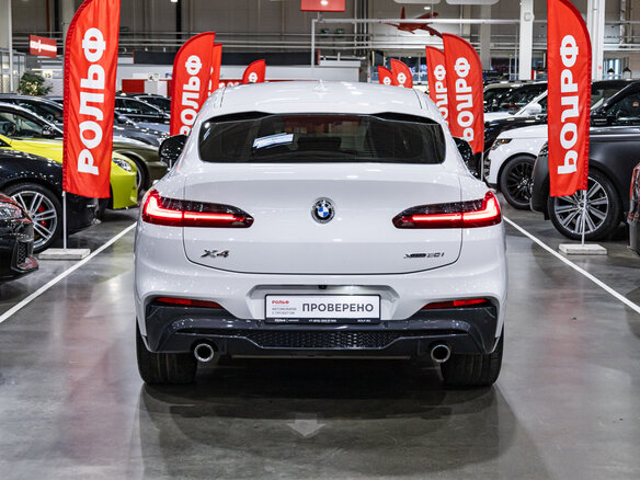 2018 BMW X4 30i II (G02), белый, 3949700 рублей - вид 7