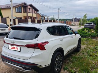 2021 Hyundai Santa Fe IV Рестайлинг, белый, 3799999 рублей, вид 3
