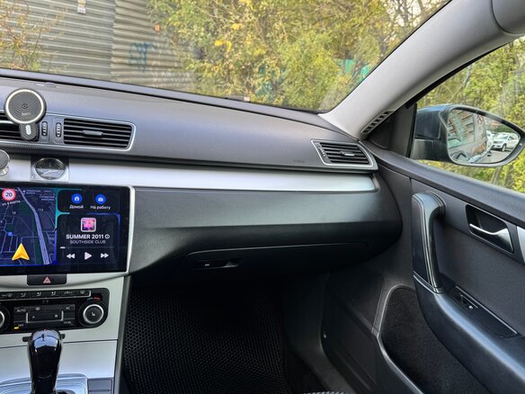 2011 Volkswagen Passat B7, синий, 900000 рублей - вид 12