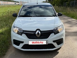 2018 Renault Logan II Рестайлинг, белый, 580000 рублей, вид 1