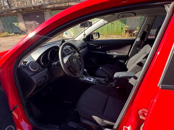 2007 Mazda 3 I (BK) Рестайлинг, красный, 600000 рублей - вид 7