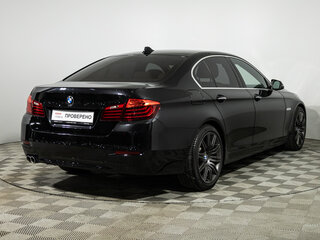 2013 BMW 5 серии 520d VI (F10/F11/F07) Рестайлинг, чёрный, 2299700 рублей, вид 5