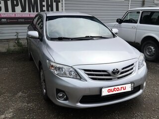 2011 Toyota Corolla X (E140, E150) Рестайлинг, серебристый, 1170000 рублей, вид 5