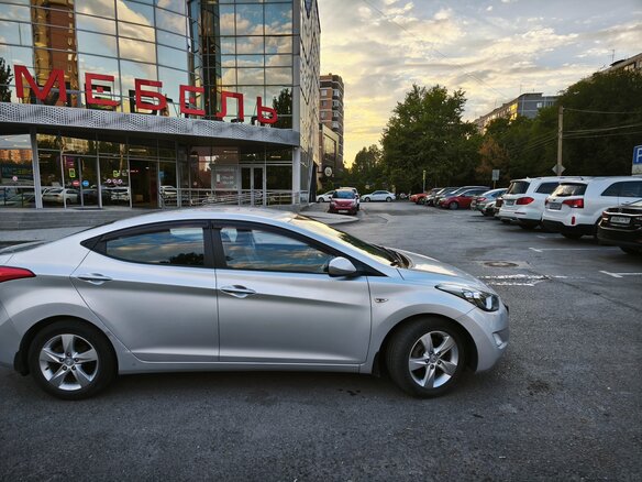 2012 Hyundai Elantra V (MD), серебристый - вид 3