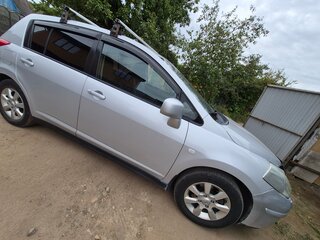 2008 Nissan Tiida I, серебристый, 535000 рублей, вид 3